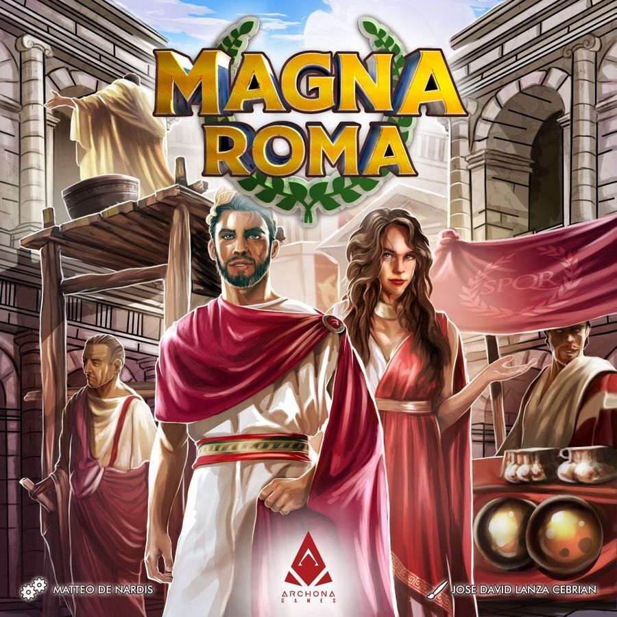 Archona Games Επιτραπέζιο Παιχνίδι Magna Roma Standard για 14 Παίκτες