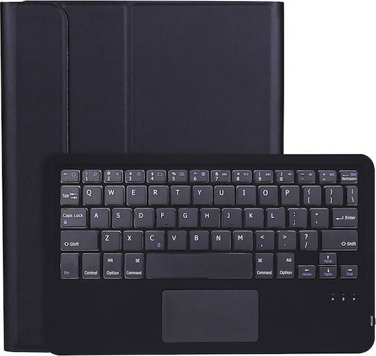 Touch Pad Flip Cover με Πληκτρολόγιο στα Αγγλικά US Μαύρη (iPad Air 2019 / iPad Pro 2017 10.5")