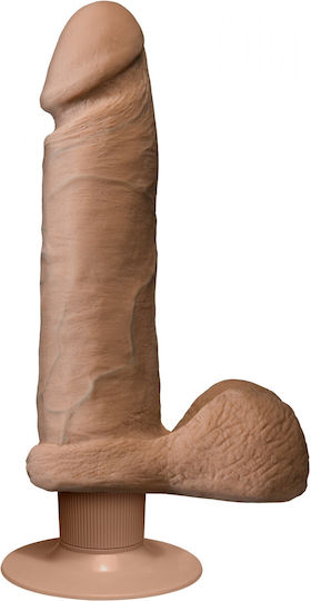 Doc Johnson The Realistic Cock Ρεαλιστικός Δονητής 20.3cm Chocolate