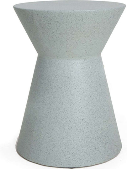 Stool Outdoor Biella Light Blue 35x35x44cm
