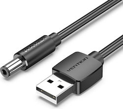 Vention USB 2.0 Cablu USB-A de sex masculin - DC Negru 0.5m CEYBD