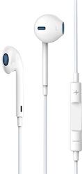 Devia 987077 Handsfree cu două căști cu mufă 3.5mm Alb Devia 987077 Handsfree cu două căști cu mufă 3.5mm Alb
