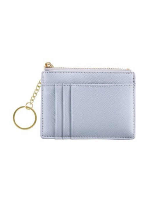 Miquelrius Kids' Wallet Coin with Zipper & Keychain for Girl Light Blue 386180