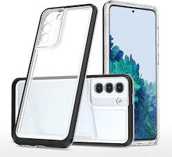Hurtel 3in1 Back Cover Πλαστικό / Σιλικόνης Μαύ...