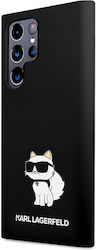 Karl Lagerfeld Choupette NFT Logo Μαύρη (Galaxy S23 Ultra)