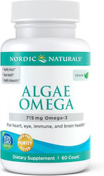 Nordic Naturals Algae Omega 715mg 60 softgels Nordic Naturals Algae Omega 715mg 60 softgels