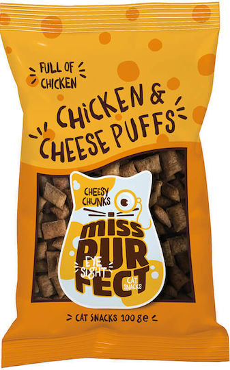 Miss Purfect Chicken and Cheese Cat Treats 100g