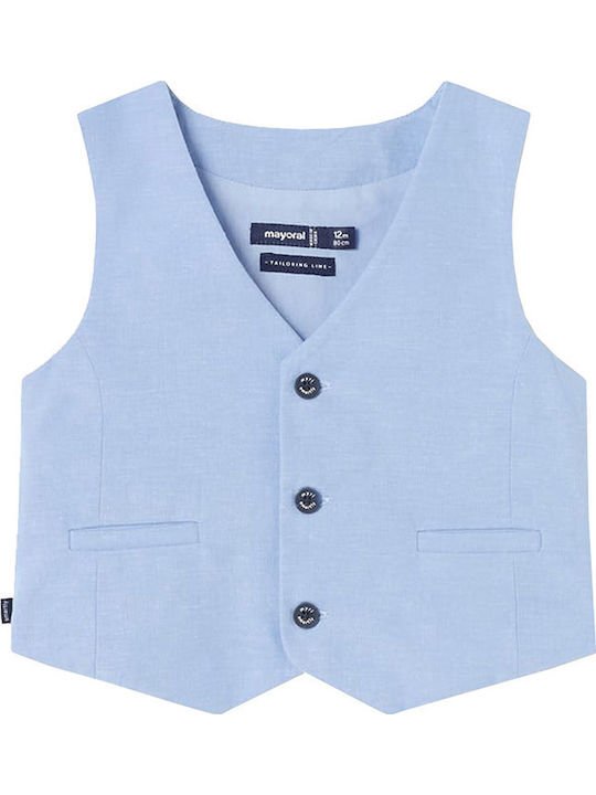 Kids Vest Light Blue