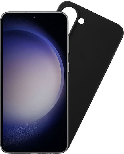 Volte-Tel Camera Guard Umschlag Rückseite Silikon Schwarz (Galaxy S23)