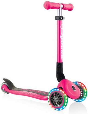 Globber Kinderroller Klappbar 3-Rad Für 2+ Jahre Fuchsie
