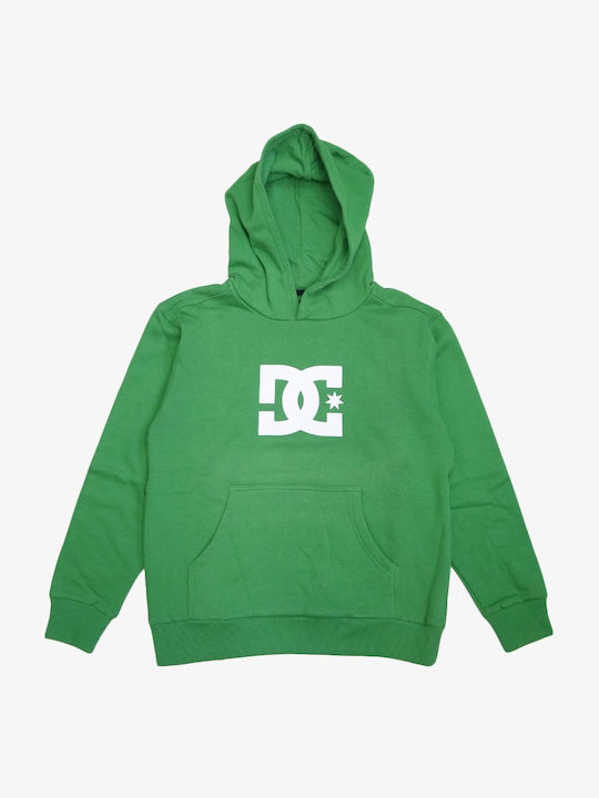 DC Kids Sweatshirt with Hood and Pocket Green