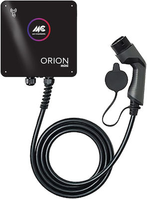 Mc Chargers Orion Mini Wandmontiert Dreiphasig Elektroauto-Ladestation 22kW mit Integriertes Kabel Typ 2 (OMHG22)