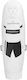 Yakimasport Self-rising Inflatable Wall Football Training Player Dummies White Height 205cm