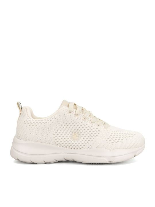 Comfort Damen Sneakers Beige