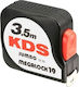 KDS Tape Measure with Auto-Rewind 19mm x 3.5m
