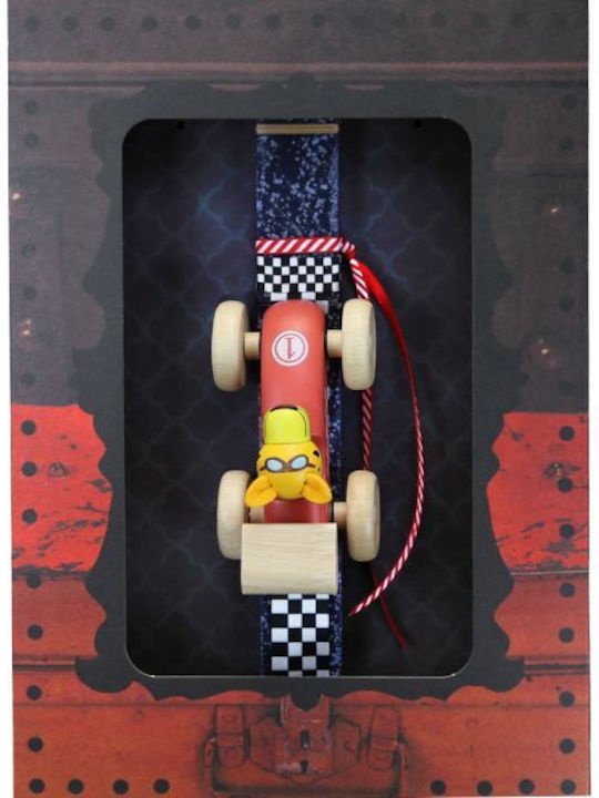 Πασχαλινή Λαμπάδα Disney Cars Πλακέ με Κουτί 35εκ. Μπλε