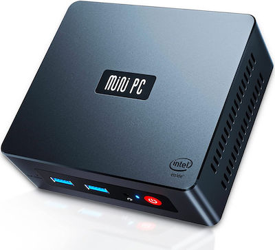 Beelink GK35 Mini PC (Celeron Quad Core J4105/8GB DDR3/128GB SSD/W10 Pro)