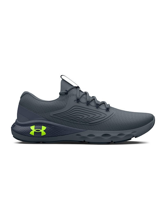 Charged Vantage 2 Sport Shoes Running Charcoal Lime