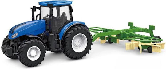 Amewi Traktor with Rotary Rake LiIon Τηλεκατευθυνόμενο Τρακτέρ Μπλε