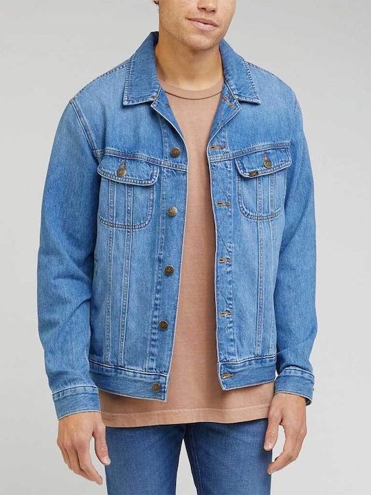 Rider Jeansjacke Jacke Blue Bird Mid Worn