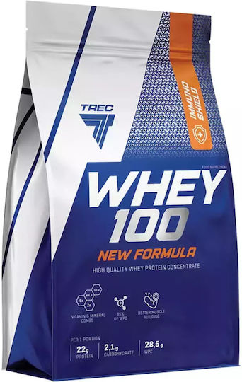 Trec Whey 100 New Formula Протеин Суроватъчен с Вкус Бял Шоколад 700гр