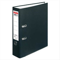 Herlitz Standard Arc Ring Binder 8/32 for A4 Paper with 2 Rings Black