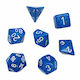 Chessex Speckled Polyhedral Dice Water 7pcs 25306