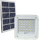 Spot Light Waterproof Solar LED Floodlight 50W Cold White 6000K with Remote Control IP65