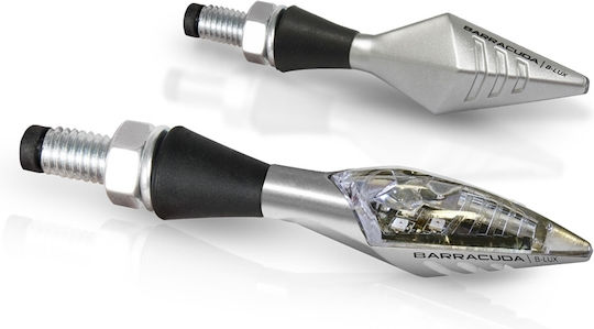 Barracuda Flash за Мотоциклет Сребърен LED 2бр