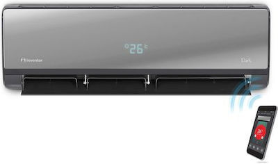 Inventor Dark Inverter Air Conditioner 9000 BTU A+++/A++ with Ionizer and WiFi Black