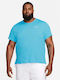 Nike Men's Athletic T-shirt Short Sleeve Dri-Fit Turquoise