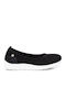 Fabric Ballerinas Black