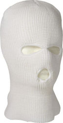 Mil-Tec Balaclava 3 Hole Acrlyic Balaclava Alb