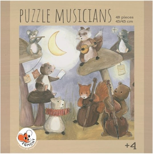 Kinderpuzzle Musikalische für 4+ Jahre+ Jahre 48pcs Egmont
