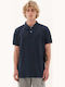 231.EM35.69GD Polo Short Sleeve Blouse Petrol