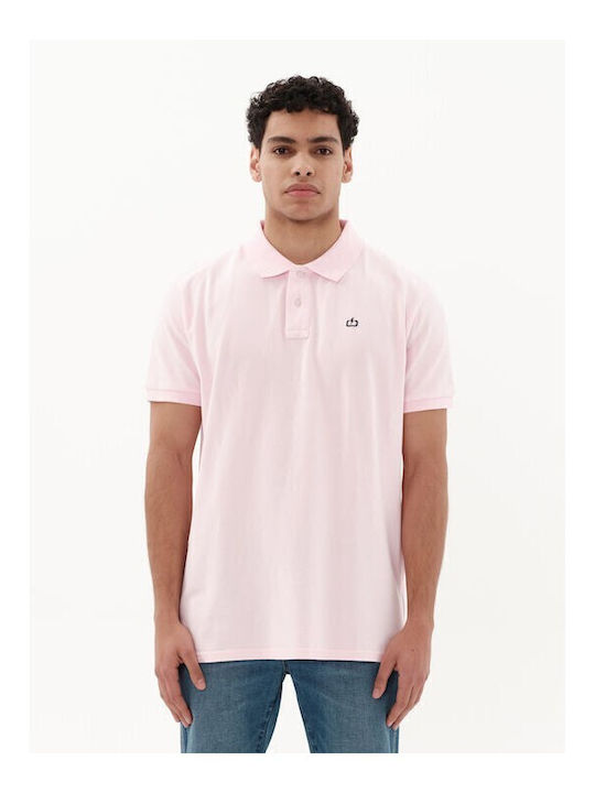 Tricou Polo Roz