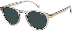 Carrera Sunglasses Transparent with Acetate Frame & Green Lens