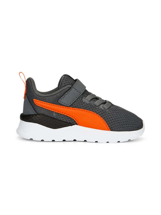 Puma Αθλητικά Παιδικά Παπούτσια Running Anzarun Lite Grey / Orange
