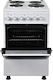 Muhler Aragaz 52lt cu Plite Emailate L50cm. White