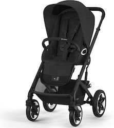 Cybex Talos S Lux Adjustable Baby Stroller Suitable for Newborn Moon Black 14.2kg