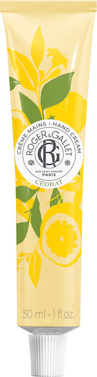 Roger & Gallet Hand Cream Moisturizing Hand Cream Cedrat 30ml