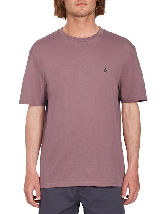 Volcom T-shirt Bărbătesc cu Mânecă Scurtă Roz