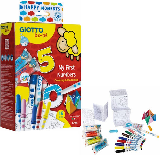 Giotto Ζωγραφική My First Numbers για Παιδιά 3+ Ετών