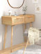 Wooden Console Table L80xW30xH75cm