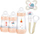 Mam Plastic Bottle Set Anti-Colic with Silicone...