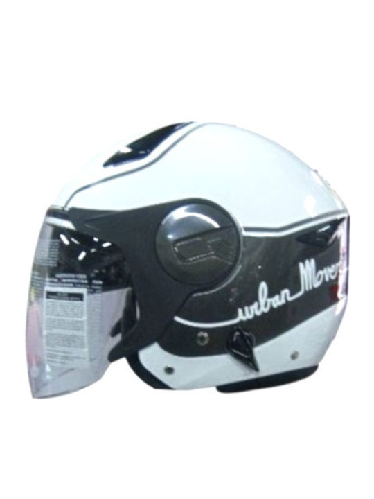 Zeus ZS-612A White/Titan/Black Motorradhelm Jet 1150gr