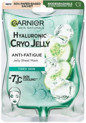 Garnier Skin Naturals Hyaluronic Cryo Jelly Μάσκα Προσώπου για Αναζωογόνηση