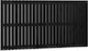 vidaXL Wooden Bed Headboard Black 166x90cm