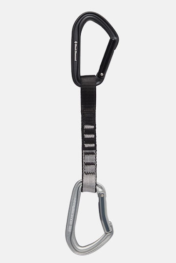 Black Diamond HotForge Quickdraw Quickdraw Carabiner Set 16cm 1pcs