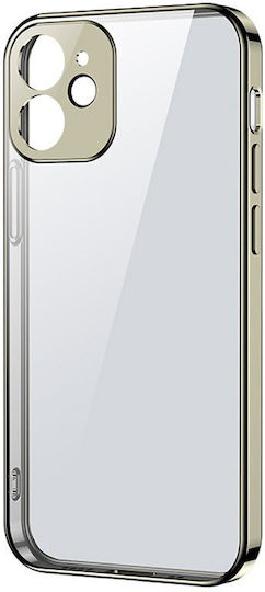 Joyroom New Beauty Back Cover Σιλικόνης Χρυσό (iPhone 12 / 12 Pro)